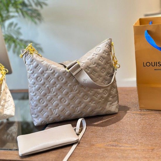 Replica Mirror Quality Louis Vuitton Coussin Hobo MM M12071