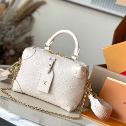 Replica Mirror Quality Louis Vuitton Petite Malle Souple Handbag M45394