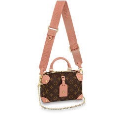 Replica Mirror Quality Louis Vuitton Petite Malle Souple Handbag M45531
