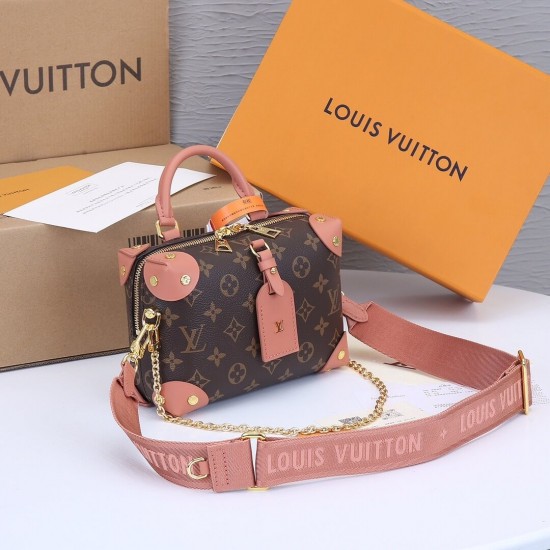 Replica Mirror Quality Louis Vuitton Petite Malle Souple Handbag M45531 Replica Mirror Quality Louis Vuitton Petite Malle Souple Handbag M45531