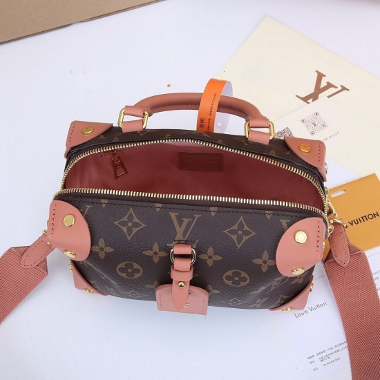 Replica Mirror Quality Louis Vuitton Petite Malle Souple Handbag M45531 Replica Mirror Quality Louis Vuitton Petite Malle Souple Handbag M45531