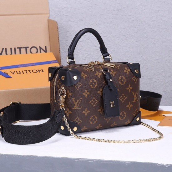 Replica Mirror Quality Louis Vuitton Petite Malle Souple Handbag M45571 Replica Mirror Quality Louis Vuitton Petite Malle Souple Handbag M45571