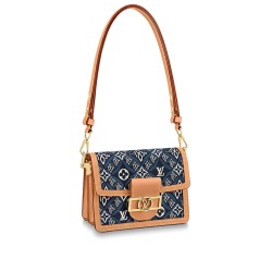 Replica Mirror Quality Louis Vuitton Dauphine Mini Handbag M57394