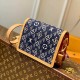 Replica Mirror Quality Louis Vuitton Dauphine Mini Handbag M57394 Replica Mirror Quality Louis Vuitton Dauphine Mini Handbag M57394