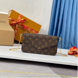 Replica Mirror Quality Louis Vuitton Félicie Pochette M81896