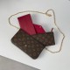 Replica Mirror Quality Louis Vuitton Félicie Pochette M81896
