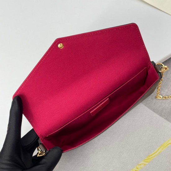 Replica Mirror Quality Louis Vuitton Félicie Pochette M81896