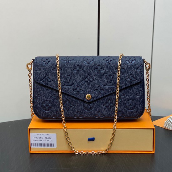Replica Mirror Quality Louis Vuitton LV Felicie Pochette M83589 Replica Mirror Quality Louis Vuitton LV Felicie Pochette M83589
