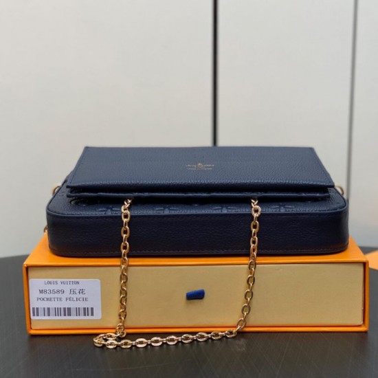 Replica Mirror Quality Louis Vuitton LV Felicie Pochette M83589 Replica Mirror Quality Louis Vuitton LV Felicie Pochette M83589