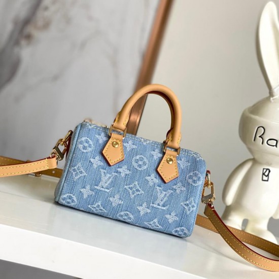 Replica Mirror Quality Louis Vuitton LV Nano Speedy M11212 Replica Mirror Quality Louis Vuitton LV Nano Speedy M11212