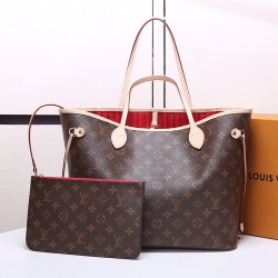 Replica Mirror Quality Louis Vuitton Neverfull MM Tote M41177