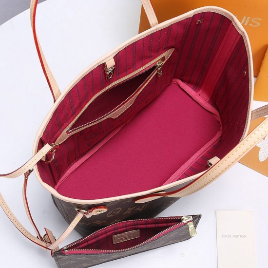 Replica Mirror Quality Louis Vuitton LV Neverfull PM M41245 Replica Mirror Quality Louis Vuitton LV Neverfull PM M41245