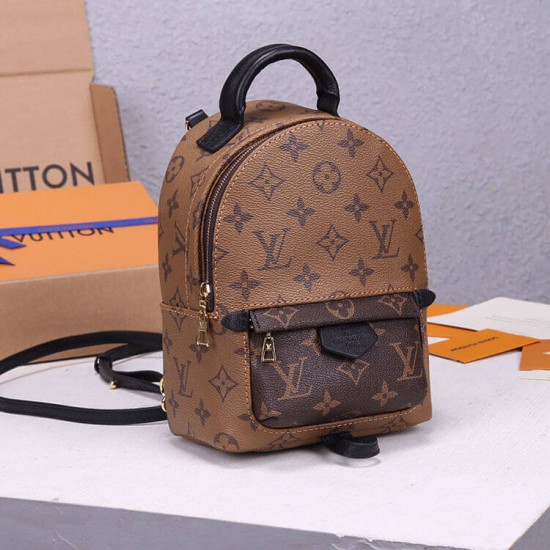 Replica Mirror Quality Louis Vuitton Palm Springs Mini Backpack M44872