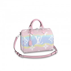 Replica Mirror Quality Louis Vuitton LV Escale Speedy Bandouliere 30 M45123