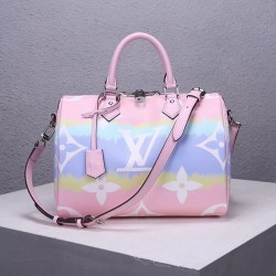 Replica Mirror Quality Louis Vuitton LV Escale Speedy Bandouliere 30 M45123