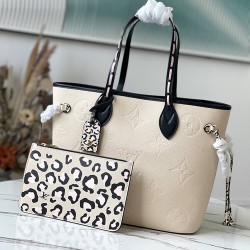 Replica Mirror Quality Louis Vuitton LV Neverfull MM M58525