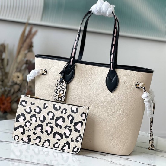 Replica Mirror Quality Louis Vuitton LV Neverfull MM M58525