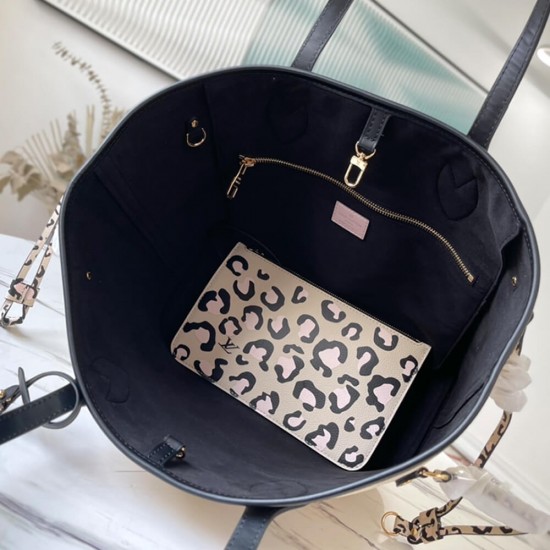 Replica Mirror Quality Louis Vuitton LV Neverfull MM M58525