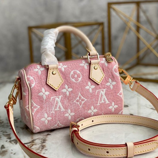Replica Mirror Quality Louis Vuitton LV Nano Speedy M81213 Replica Mirror Quality Louis Vuitton LV Nano Speedy M81213
