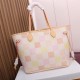 Replica Mirror Quality Louis Vuitton LV Neverfull MM N40668