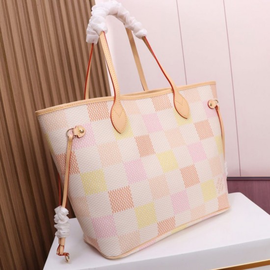 Replica Mirror Quality Louis Vuitton LV Neverfull MM N40668