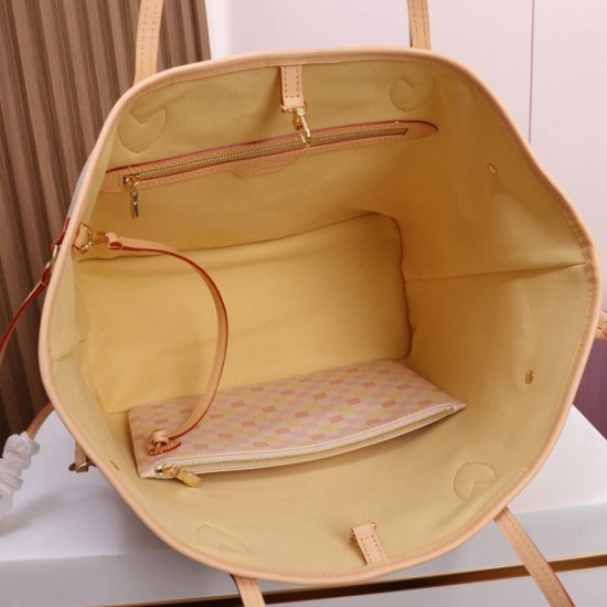 Replica Mirror Quality Louis Vuitton LV Neverfull MM N40668