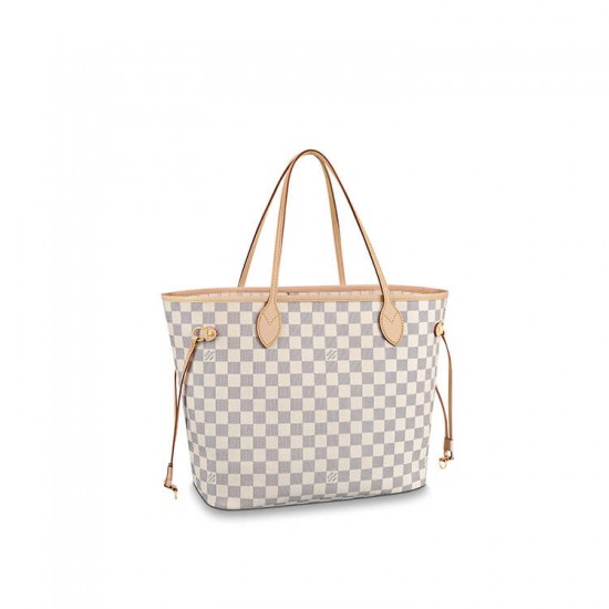 Replica Mirror Quality Louis Vuitton Neverfull MM Tote N41361