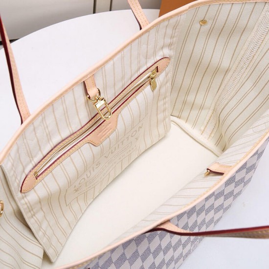 Replica Mirror Quality Louis Vuitton Neverfull MM Tote N41361