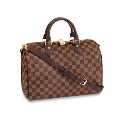 Replica Mirror Quality Louis Vuitton LV Speedy Bandouliere 30 Handbag N41367