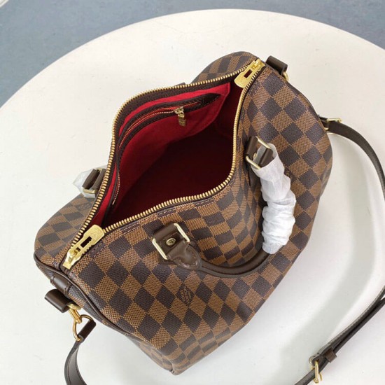 Replica Mirror Quality Louis Vuitton LV Speedy Bandouliere 30 Handbag N41367 Replica Mirror Quality Louis Vuitton LV Speedy Bandouliere 30 Handbag N41367