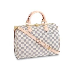 Replica Mirror Quality Louis Vuitton LV Speedy Bandouliere 30 Handbag N41373