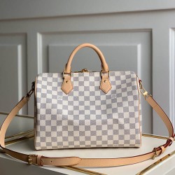 Replica Mirror Quality Louis Vuitton LV Speedy Bandouliere 30 Handbag N41373