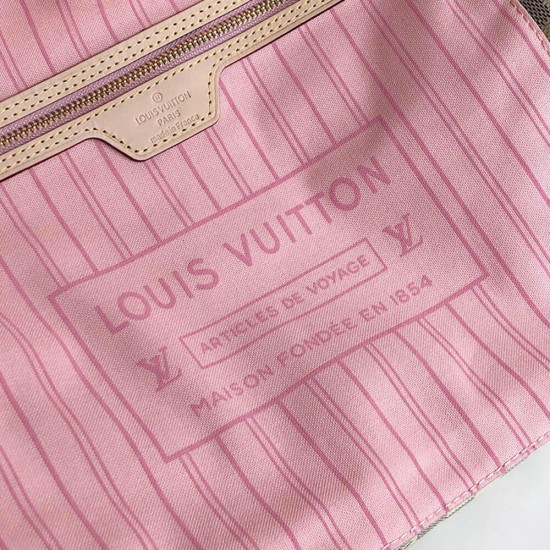 Replica Authentic Quality Louis Vuitton LV Neverfull MM N41605 Replica Authentic Quality Louis Vuitton LV Neverfull MM N41605
