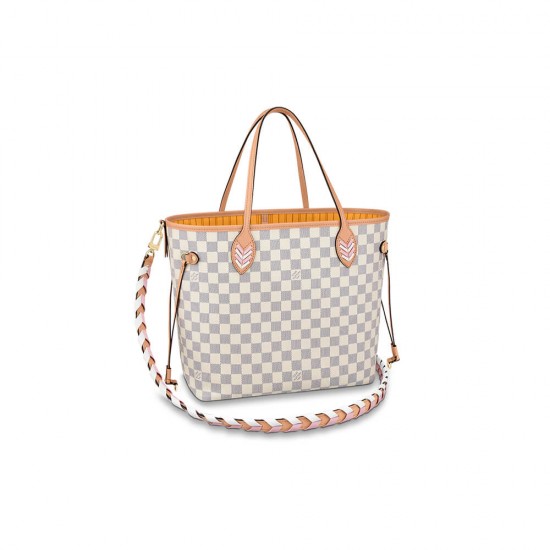 Replica Mirror Quality Louis Vuitton LV Neverfull MM N50047