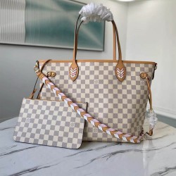 Replica Mirror Quality Louis Vuitton LV Neverfull MM N50047