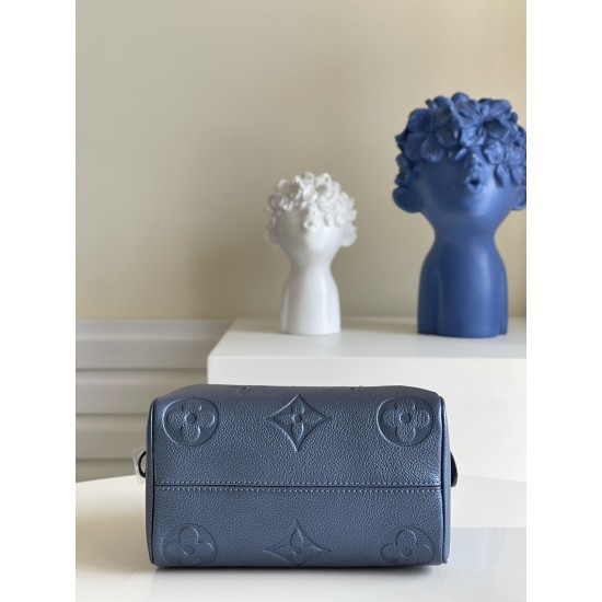 Louis Vuitton Speedy Bandoulière 20 Blue M58953 Louis Vuitton Speedy Bandoulière 20 Blue M58953